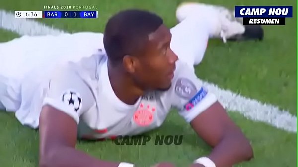 Bayern fodendo o cu do Barcelona na botinha