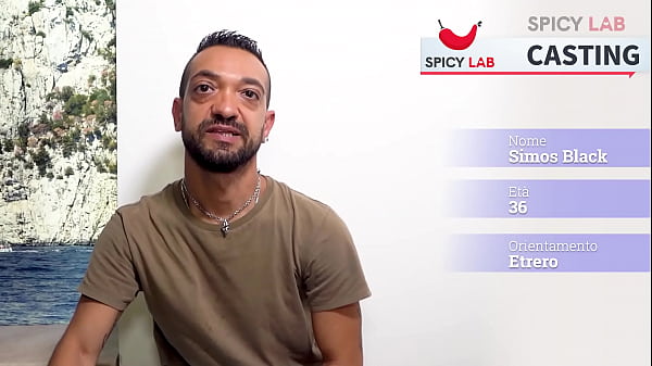 Big cock man at first porn - casting