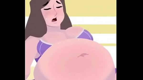 Pregnant women eats then burps