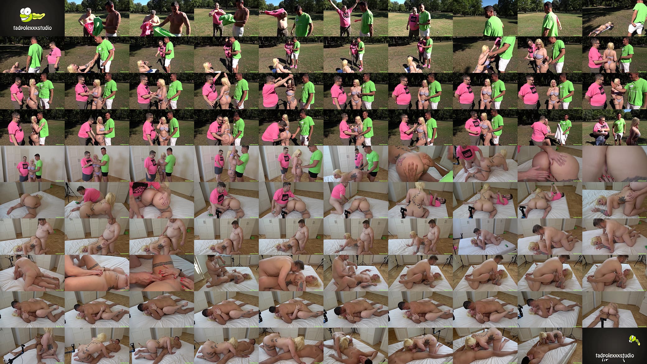 Porno Dan And Tad Pole Destroy Kyra&#039;s Pussy In A Wild Threesome! 预览图