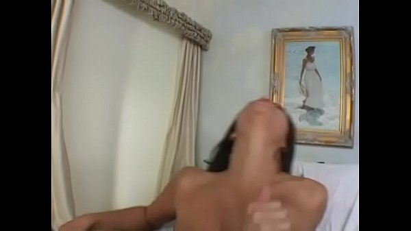 Beautiful asian slut Alicia Angel tryes to ride big fat dick by her tight asshole after great blowjob