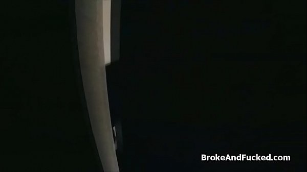 Saved blonde returns favour by blowing cock