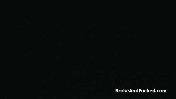 Saved blonde returns favour by blowing cock