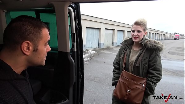 Takevan Pierced wierd blonde pay anything including fuck for a ride