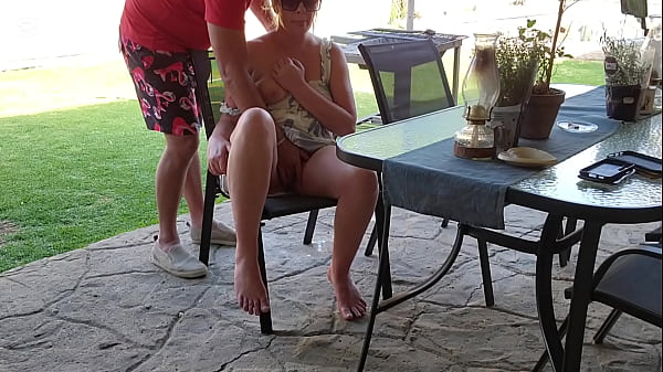Mutual masturbation standing sex with my stepmom