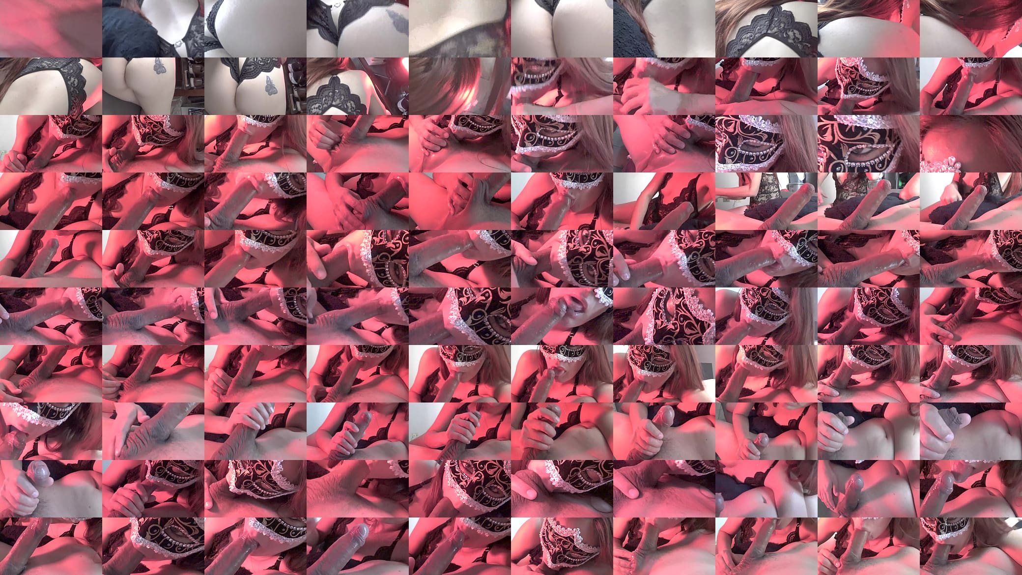 Black outfit... high level of desire for sex, this is what had to happen, me sucking cock 预览图