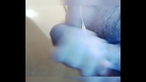 Asian gay shows great edging with sperm all over penis