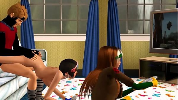 Gamer Girls - Rogue, Jubilee, Gambit NO SOUND