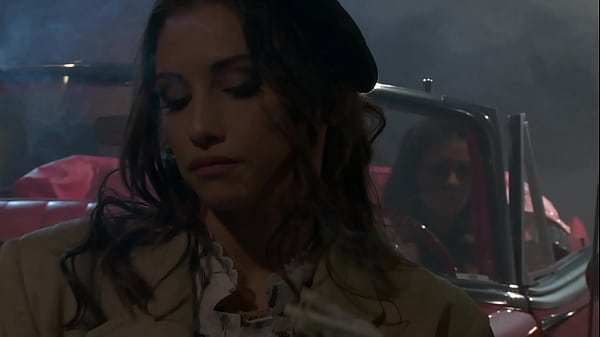 Celeste Star And Linsey Mckenzie Fuck On The Roof Of A Vintage Car