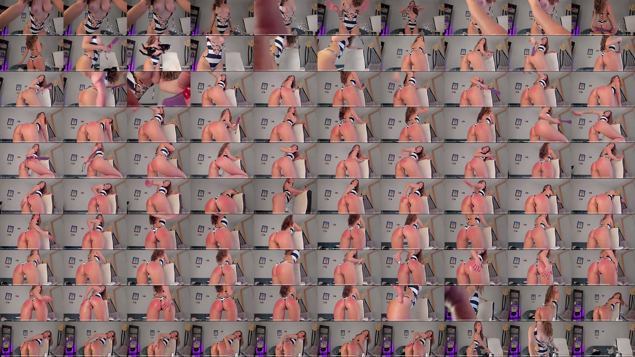 surfergirl121 shakes ass in leotard 预览图
