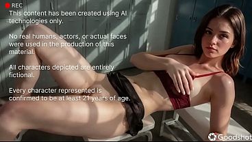 The blogger's trainer went into her locker room and gave her a private training session...[AI]