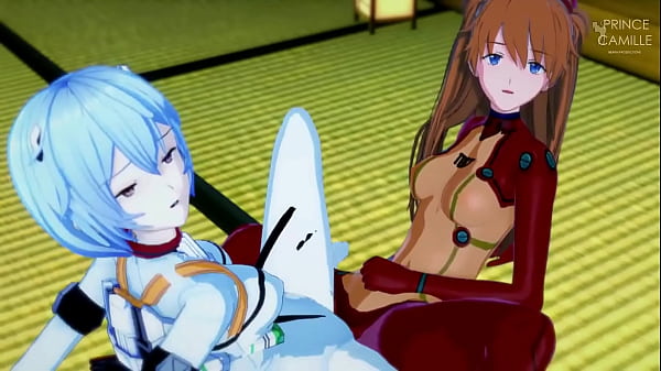 Anime Lesbian girls and juicy pussies