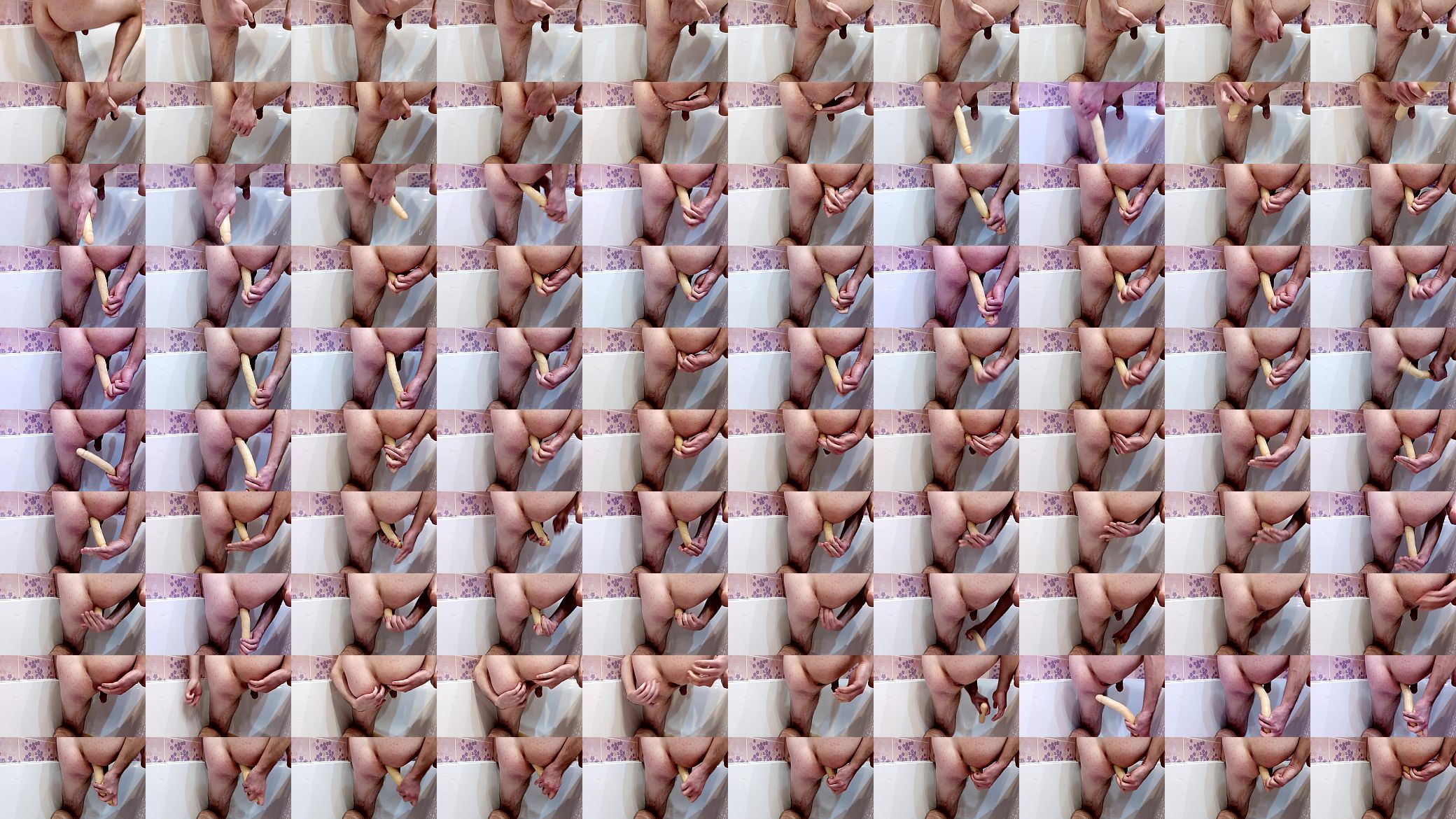 Making my hole with 30 cm long dildo 预览图