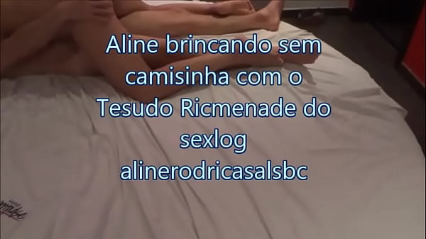 Aline playing without a condom with Tesudo Ricmenage