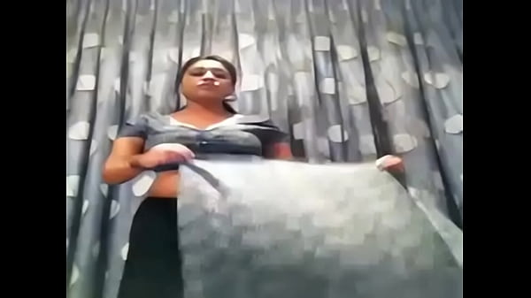 Self Made Video Of Indian College Girl Changing Saree