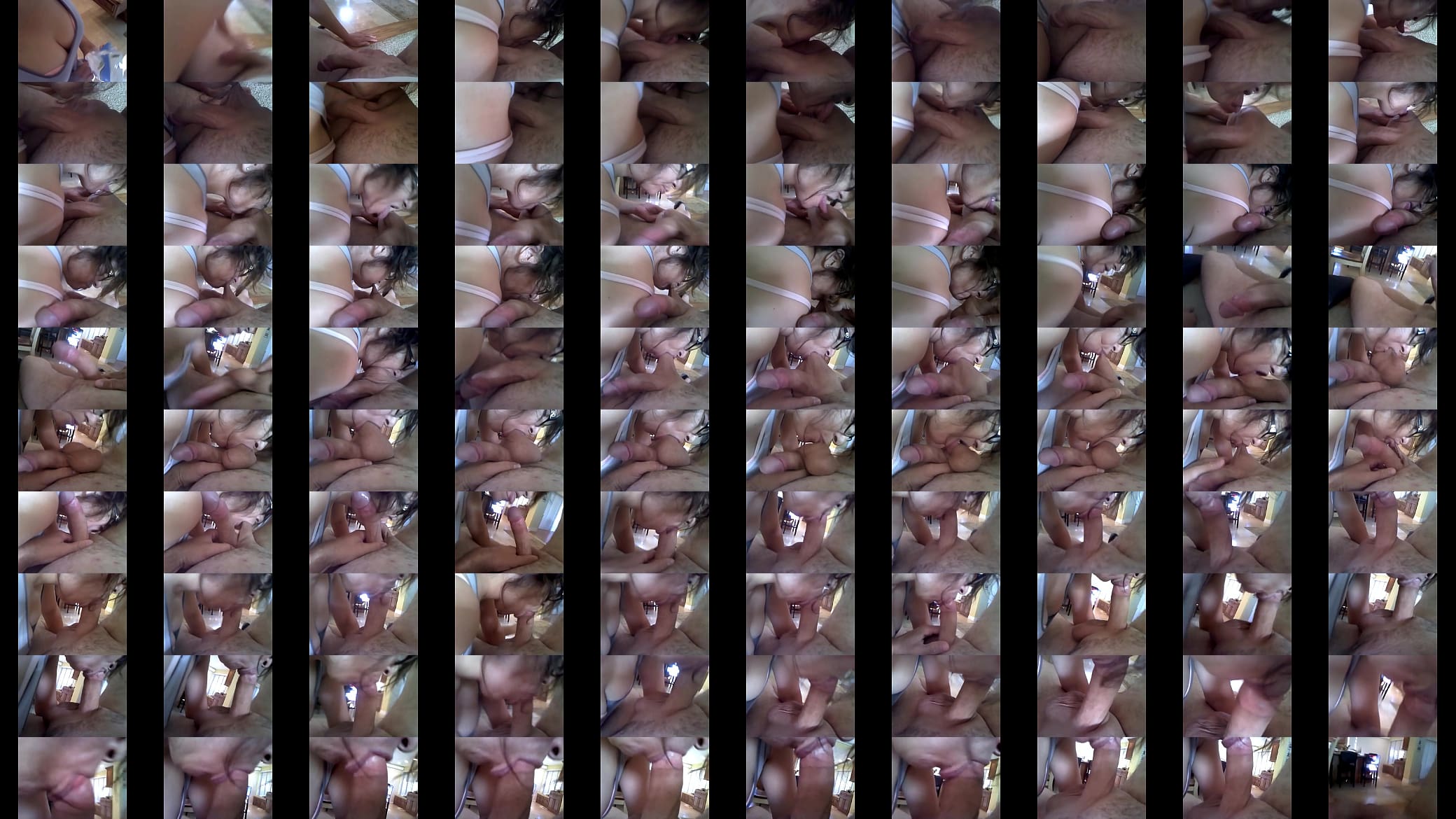 REAL amateur wife sucks cock and licks my balls POV 预览图