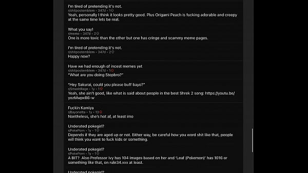 I get rid of some bad Reddit Porn Comments.  VERY SEXUAL, FEATURES HENTAI, CRINGE AND YIFF!!!!