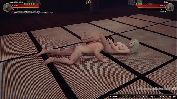 Master Ken Baiter VS Katiny (Naked Fighter 3D)