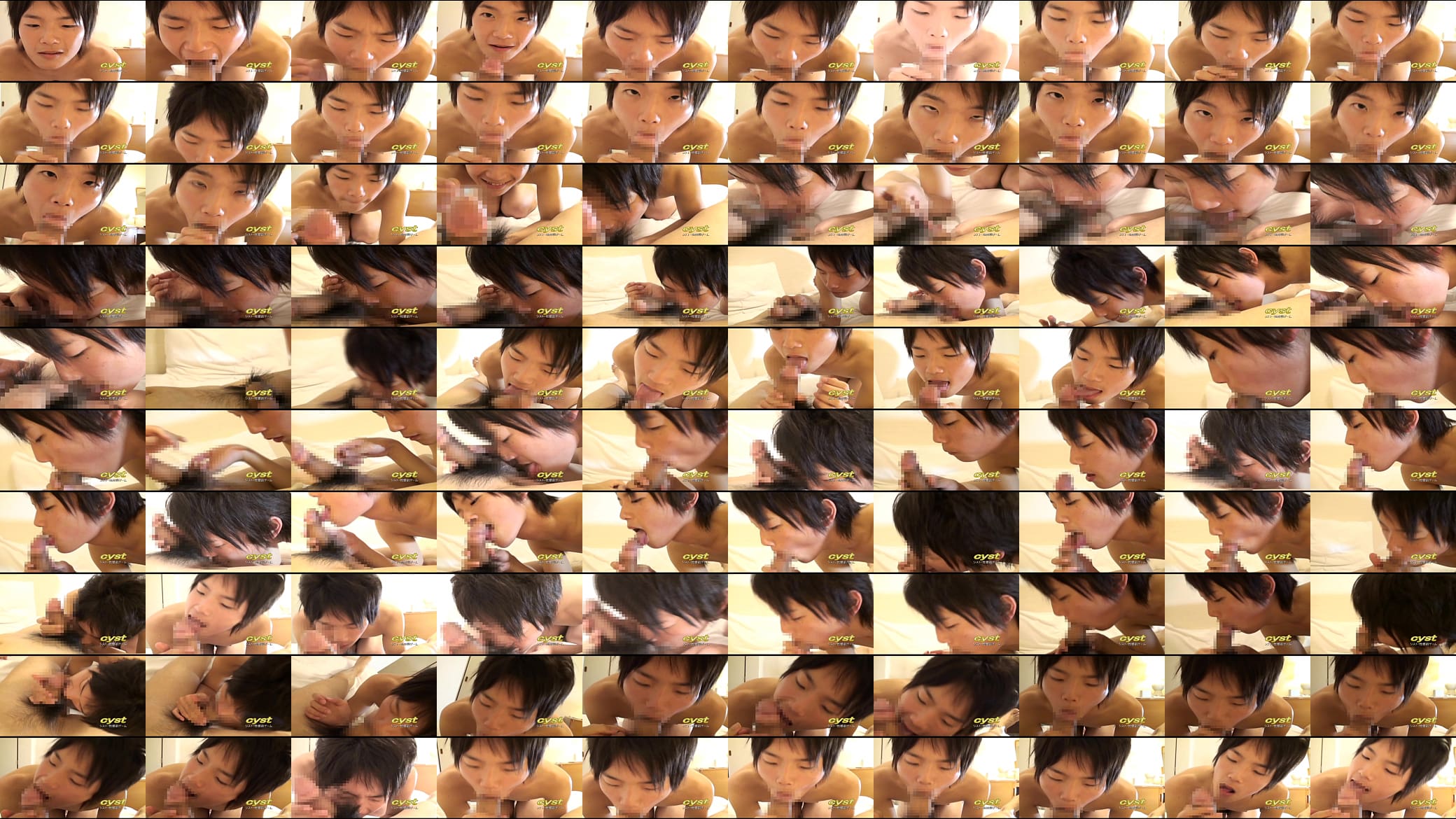 Serious-looking Tatsuya (5&#039; 6&quot; - 121 lbs. - 19 years old) reacts hyper-sensitively when his cockhead is teased! 预览图