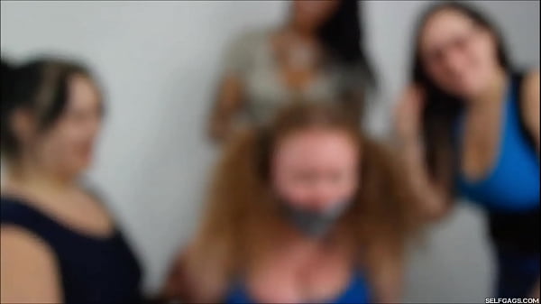 Download Video - Slutty Whore Turned Gagged Slave By Three Lesbian Women Who Loves Gagging Girls&excl;