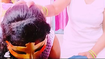 Indian threesom. Big boobs and big ass step sisters with auto driver.Telugu dirty talks.