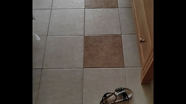 My wife and jerking off with she's clothes