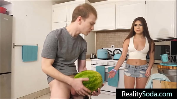 Step Brother fucks stepsister instead of waterm...