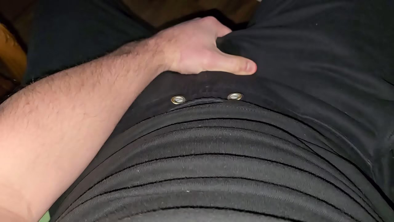 Hot Bulge Rubbing by Young Guy to Climax | PhantomGentX Gay Solo