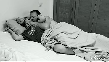 Horny Husband Wakes Wife Up With Morning Spooning Sex