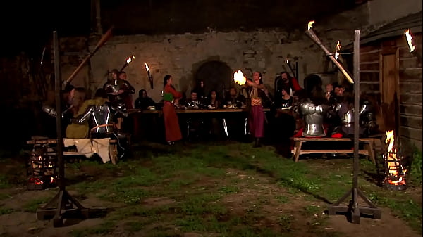 Linda Leggins, Lily Cross And Janet Joy Have A Royal Orgy