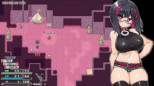 Download Video - Derrotando a mulher gato azul gostosa - Rignetta's Adventure - EP2