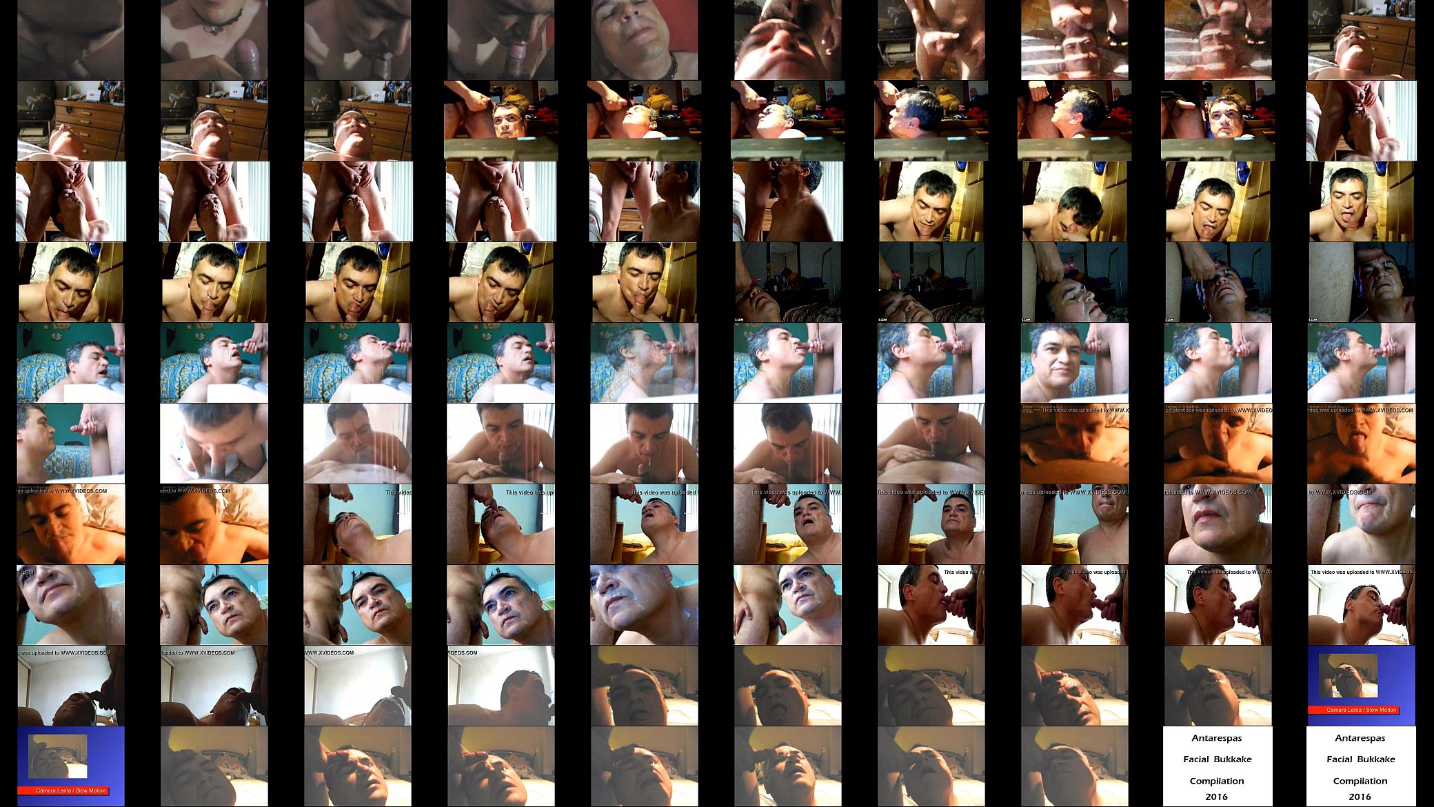 Bukkake Boy Antarespas Facial Compilation 预览图