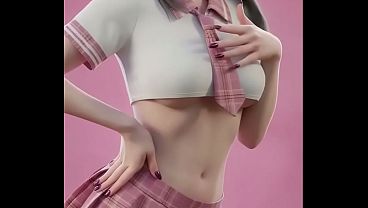D.Va's Electric Dance (T-ara - Sugar Free) | Uncensored Hentai | AI Genera