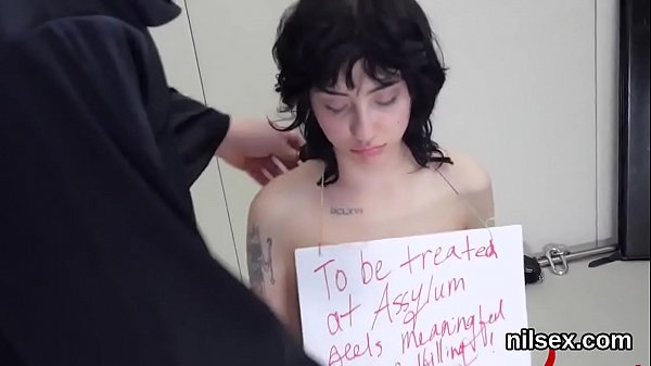 Horny teen was brought in anus madhouse for painful treatment