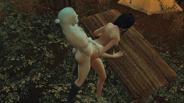 Sims 4. The Witcher Parody. Part 2 - Help from Yennefer