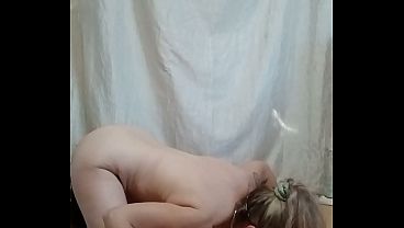 2026 10 13 Slave F, the sow, dildoed and humiliated