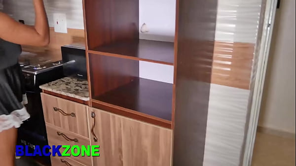 I fuck my step Mom in the kitchen