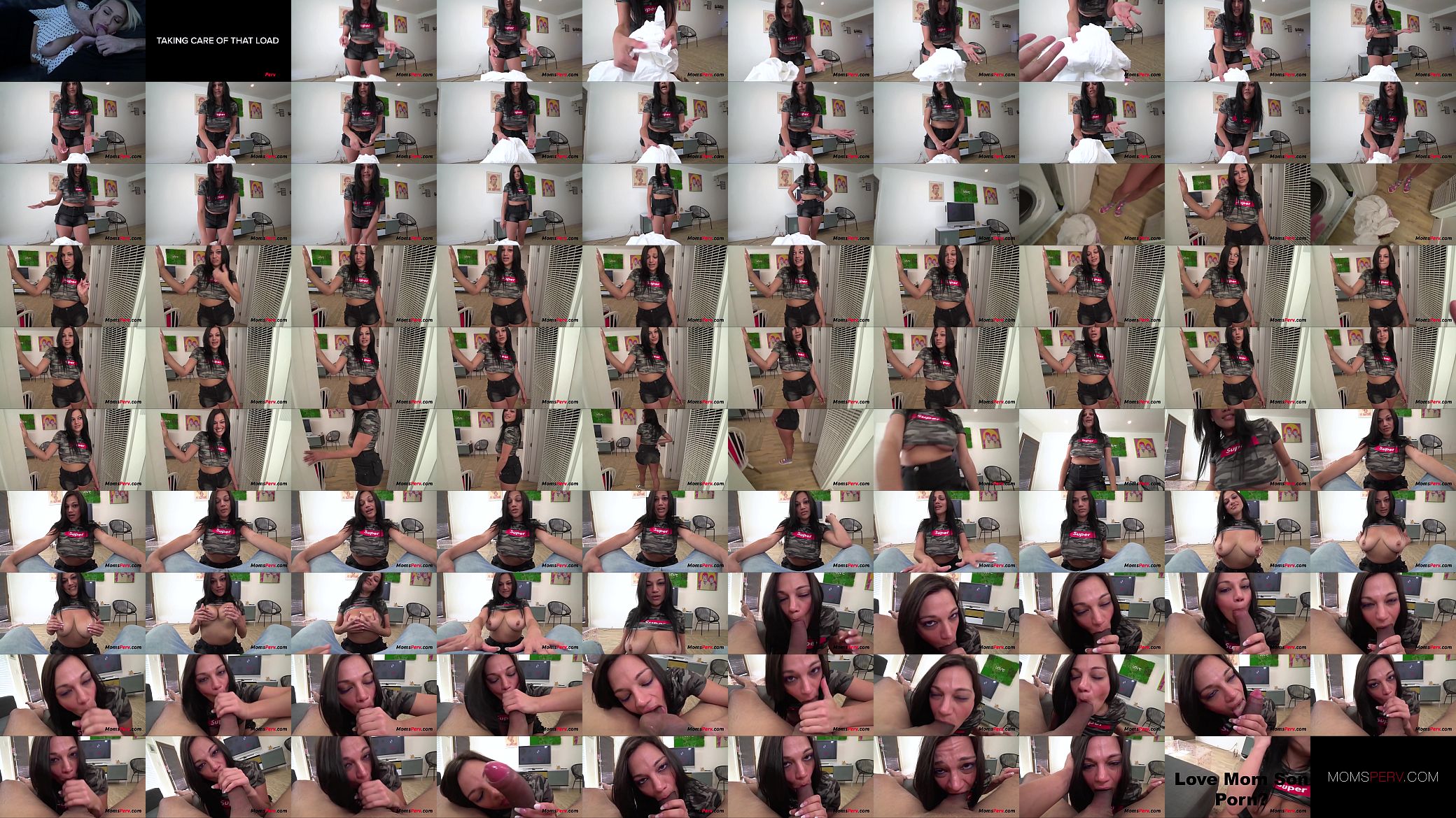 Busty step Mom With Big Butt Is Interested In - Mona Azar 预览图