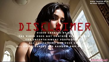 This beauty is not at all against receiving a powerful portion of sperm in her throat and pussy (AI-Generated Video)