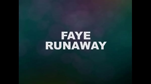 FAYE RUNAWAY Cute 95lb Petite Blonde Tatooed Spinner Fucked by Huge Cock and Gets Cum Facial