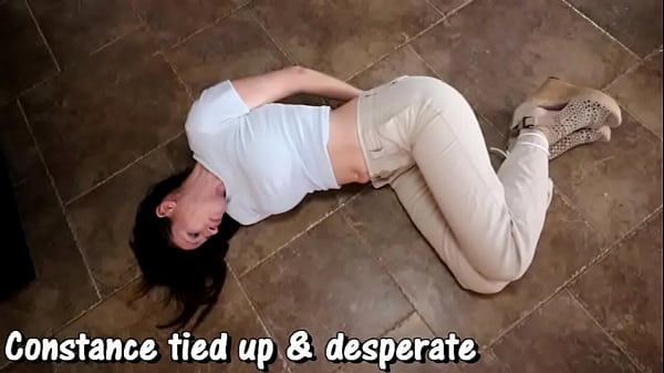 Constance tiedup and desperate to pee