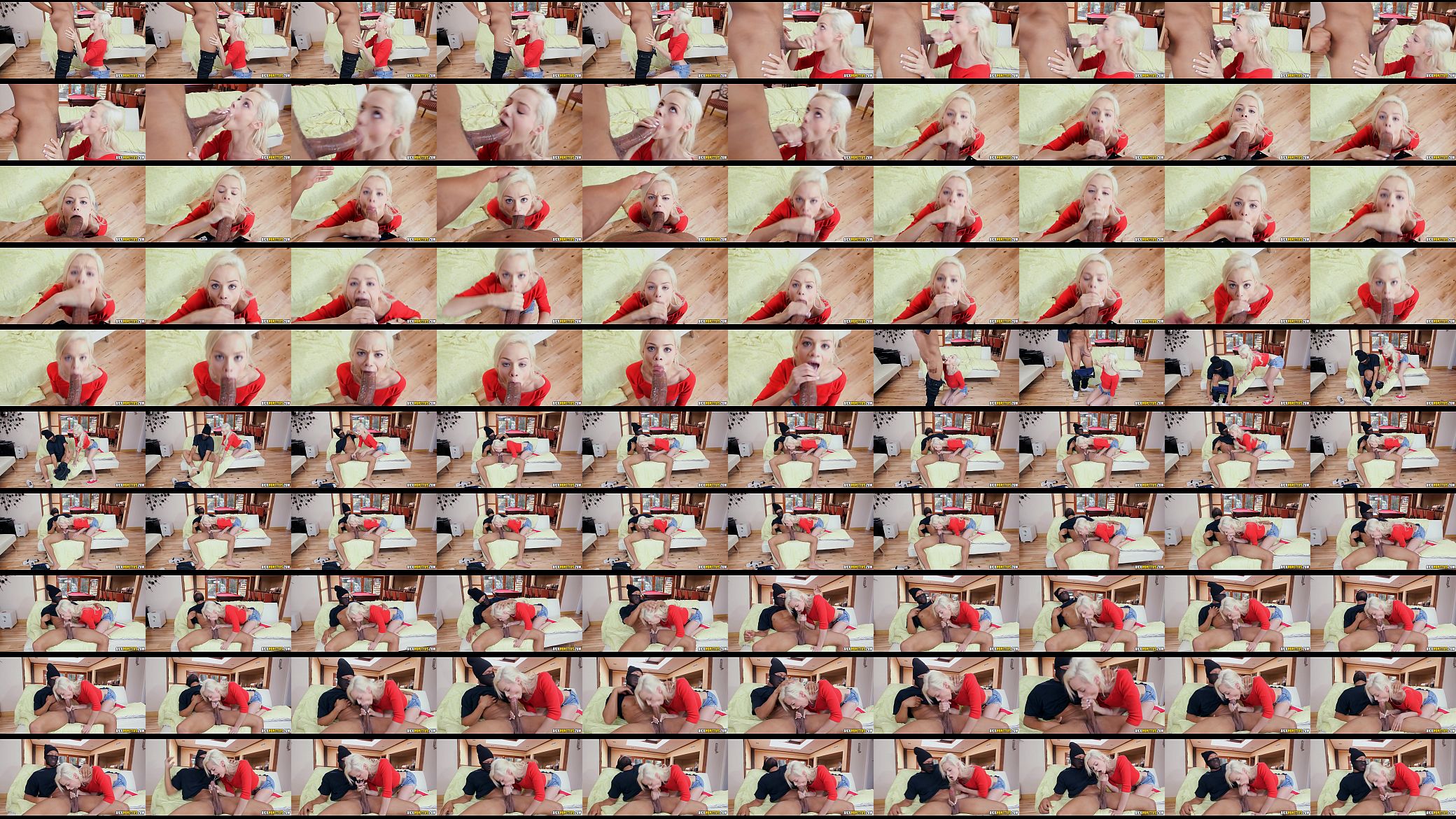 Petite Blonde Teen Elisa Jean Fucks Huge Black Cock 预览图