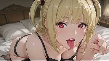 Misa Amane Hentai Cosplay. Lazy Wife Misa Amane Serves Herself for Dinner (AI) 10 min