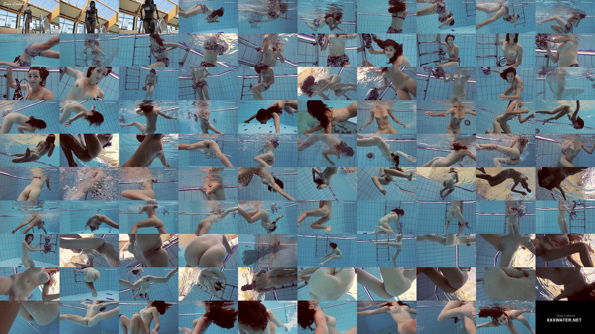Sima Lastova hot busty swimming naked babe 预览图