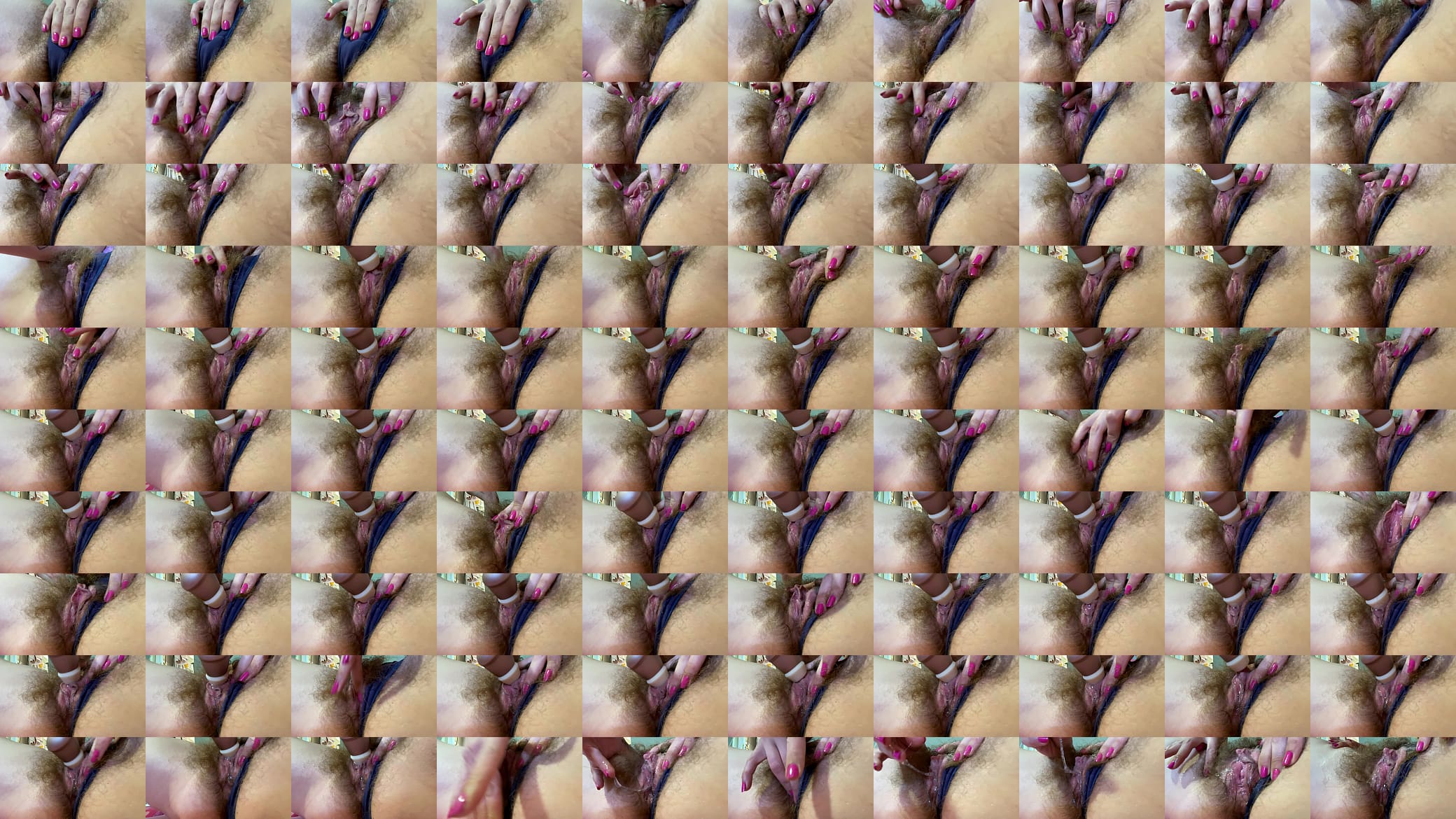 Monster hairy pussy big clit masturbation 预览图