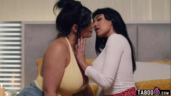 Download Video - Huge boobs Arab and Latina MILF lesbians having wild sex together