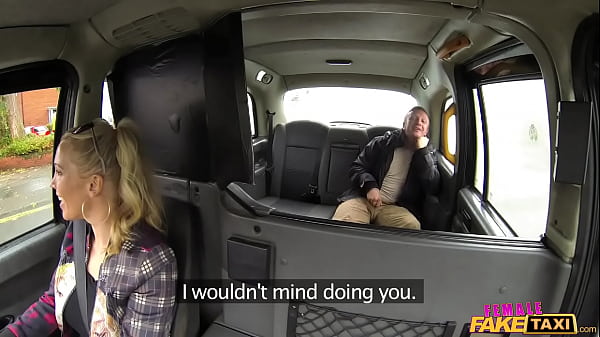 Female Fake Taxi Old flame taken on a detour ride
