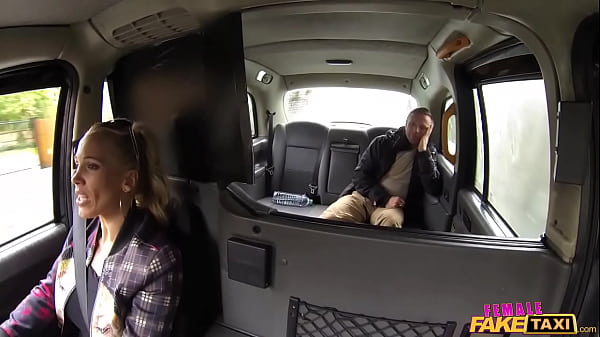Female Fake Taxi Old flame taken on a detour ride