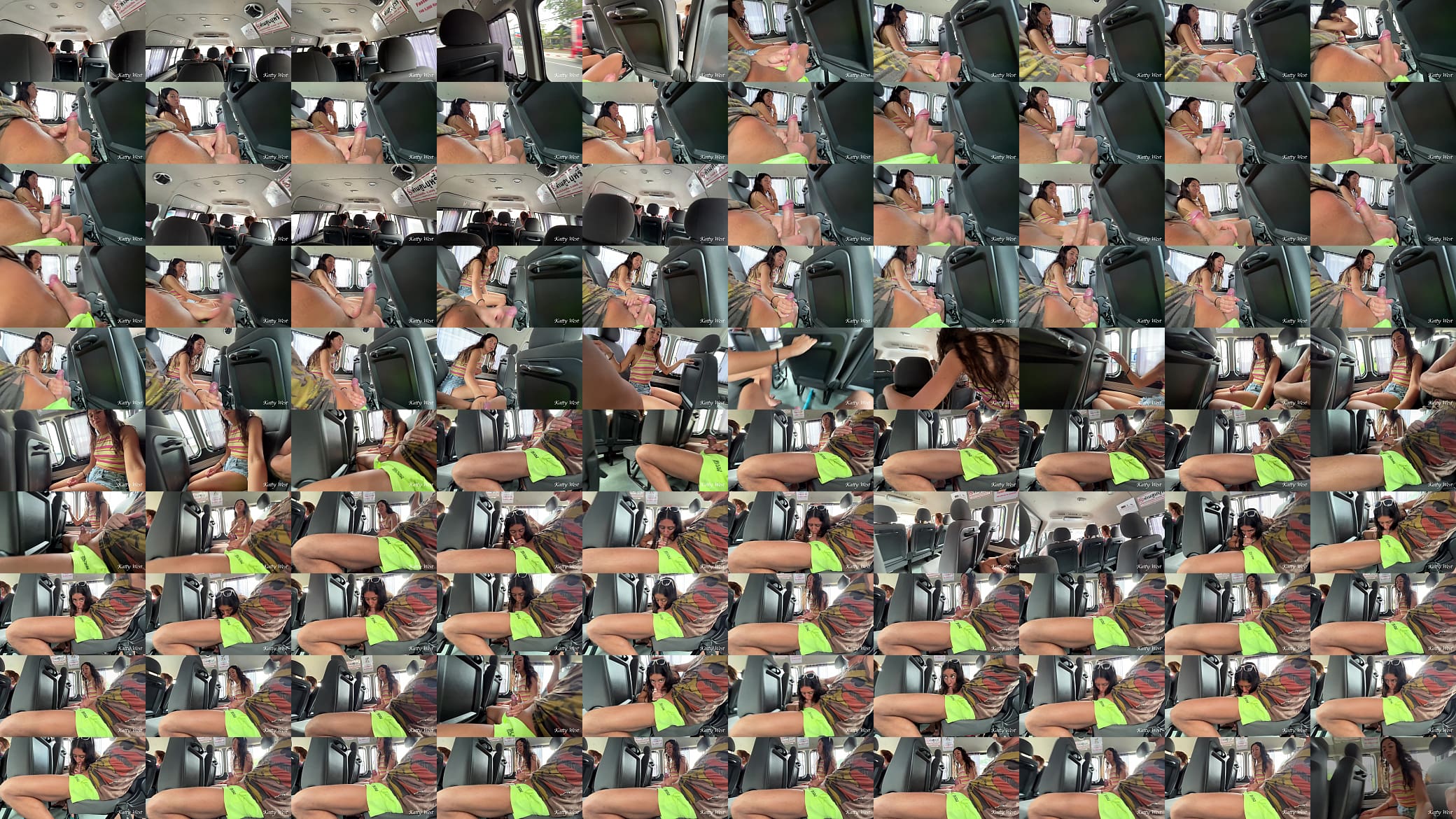Stranger surprises me with masturbation in a public bus and I help him jerk off 预览图