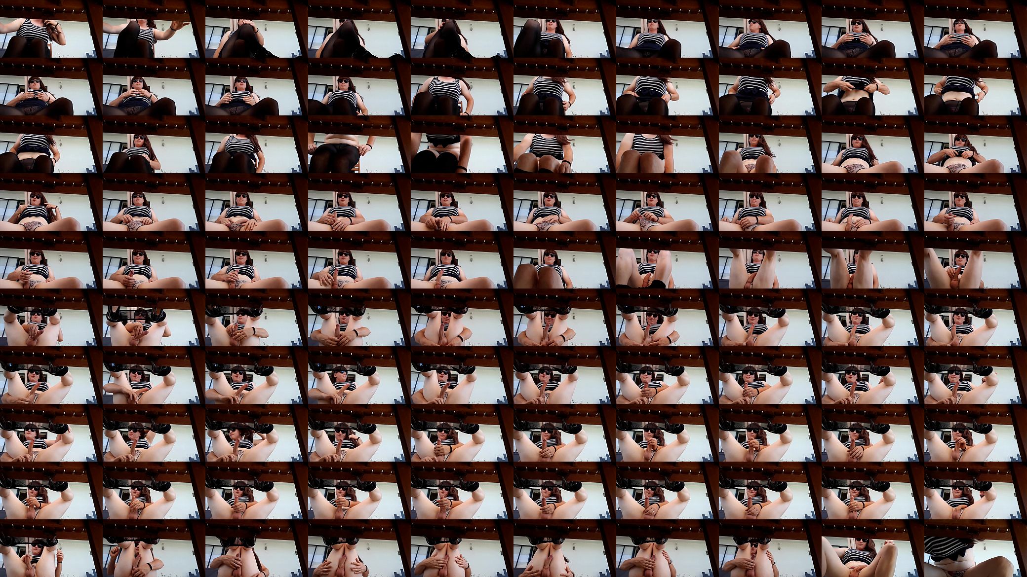 Sissy shemale trav sexy masturbing 预览图